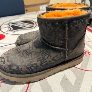 Ugg Women's Classic Street Graffiti Mini Boot